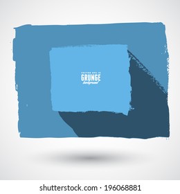 Vector minimalistic flat template. Clean white shapes with place for your content. Flatdesign template with flat shadows. White shapes and modern textured background.