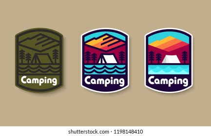 Vector minimalistic patch set.