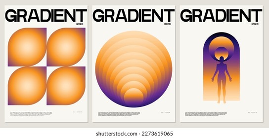Vector minimalistic set of illustrations. Creative abstract artwork with shapes . Template for card, poster, banner, print for t-shirt, pin, badge, patch.