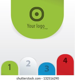 Vector minimalistic signs with space for your content. Sizable, editable. Easy to edit.  Website elements. Can be use for your presentation.