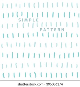 Vector minimalistic stylized hand drawing textures Simple seamless pattern. 