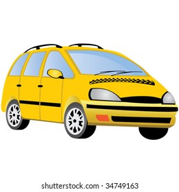 Vector minivan icon