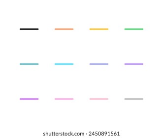 Vector minus negative subtract remove mark icon. Perfect for app and web interfaces, infographics, presentations, marketing, etc.