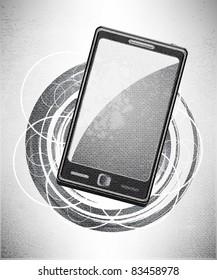 Vector mobile background