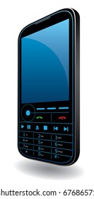 Vector of mobile phone