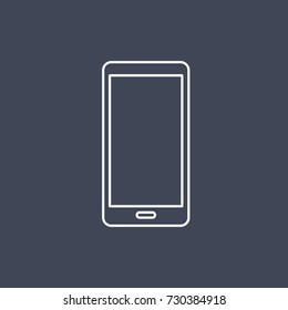 Vektorgrafik des Mobiltelefon-Symbols