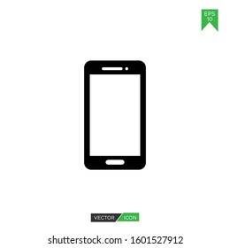 Vector mobile smartphone icon or phone symbol illustration