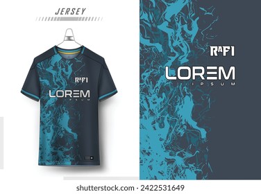 Vector mock up background for sports jerseys, race jerseys, running shirts, jersey designs for sublimation