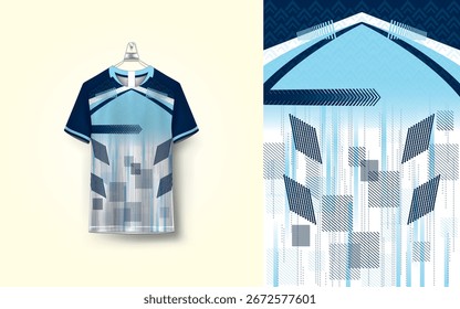 Fondo de maqueta de Vector para camisetas deportivas Camisetas de carreras Camisetas de running Diseños de jersey para sublimación