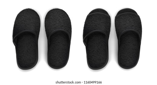 Download Black Slippers Hd Stock Images Shutterstock