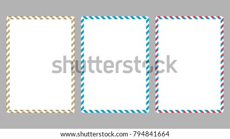 vector mock ups blank flyers paper stock vector royalty free
