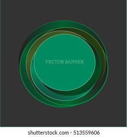 vector moder banner abstract