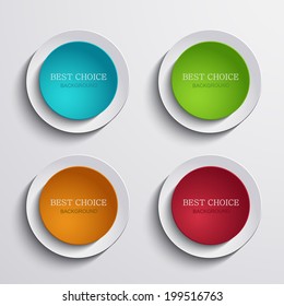 Vector moder banners element design. Modern background. Eps10