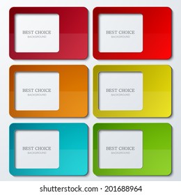 Vector moder banners element design. Modern background. Eps10