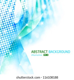 Vector modern abstract background.