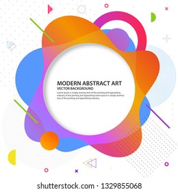 Vector of modern abstract background.
