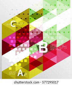 Vector modern abstract background