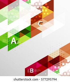 Vector modern abstract background