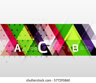 Vector modern abstract background