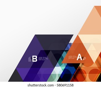Vector modern abstract background