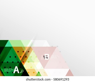 Vector modern abstract background