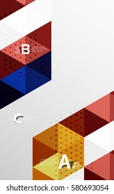 Vector modern abstract background