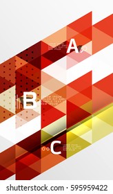 Vector modern abstract background