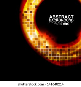 Vector modern abstract background illustration.
