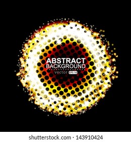 Vector modern abstract background illustration.