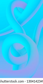 VECTOR modern abstract background. Trendy gradient shapes composition in neon blue and pink colors. Futuristic design. Vertical orientation. Trendy colors.