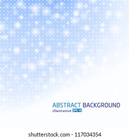 Vector modern abstract blue background.