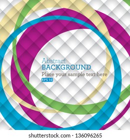 Vector modern abstract colorful business illustration background. Editable creative illustration.