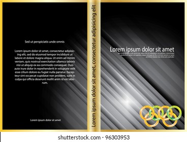 Vector Modern abstract Cover design