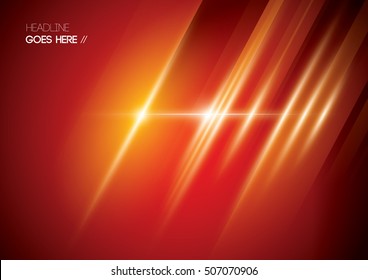 Vector of modern abstract diagonal lighting and background