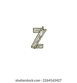 Vector of modern abstract font and alphabet.
