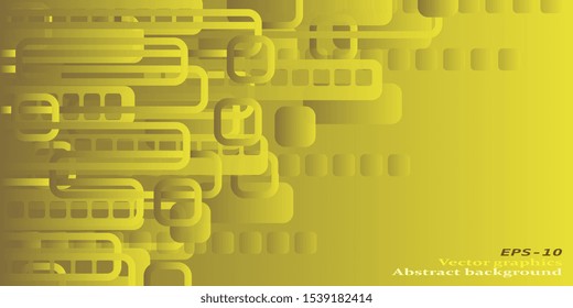 Vector of modern abstract geometric background. Art background. Abstract geometric background. Desktop background. Base for business cards and flyers. Vector illustration. EPS-10