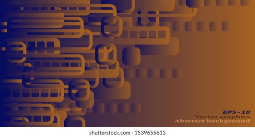 Vector of modern abstract geometric background. Art background. Abstract geometric background. Desktop background. Base for business cards and flyers. Vector illustration. EPS-10