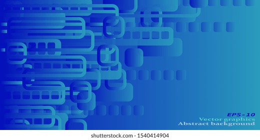 Vector of modern abstract geometric background. Art background. Abstract geometric background. Desktop background. Base for business cards and flyers. Vector illustration. EPS-10