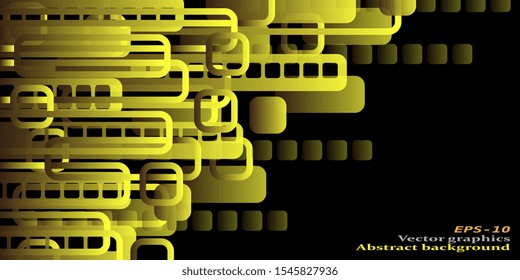 Vector of modern abstract geometric background. Art background. Abstract geometric background. Desktop background. Base for business cards and flyers. Vector illustration. EPS-10