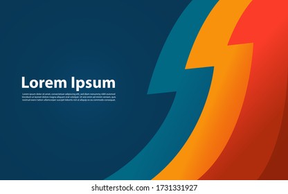 Vector of modern abstract geometric background. Graphic design element