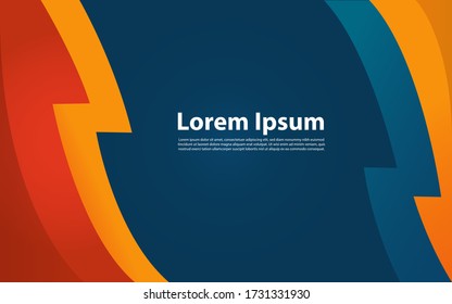 Vector of modern abstract geometric background. Graphic design element