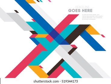 Vector Of Modern Abstract Geometric Background