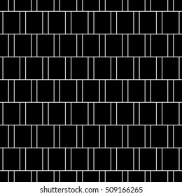 Vector modern abstract geometry pattern. black and white seamless geometric background . subtle pillow and bed sheet design. creative art deco. hipster fashion print