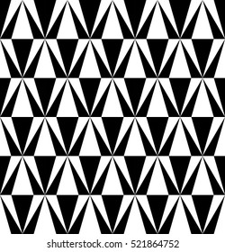 Vector modern abstract geometry tile pattern. black and white seamless geometric background . subtle pillow and bed sheet design. creative art deco. hipster fashion print