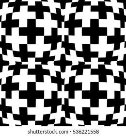 Vector modern abstract geometry x pattern. black and white seamless geometric cross background . subtle pillow and bed sheet minimal design. creative art deco. hipster fashion print
