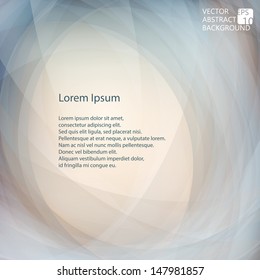 Vector modern abstract light background