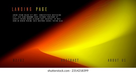 vector modern abstract minimal poster gradient template multicolored light gradation