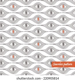 vector modern abstract seamless pattern. This pattern can be used for wrapping paper, wallpaper, cover, textile design, fabric design.