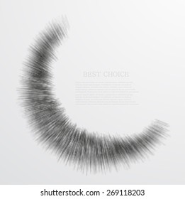 Vector modern abstract shape background. Eps 10