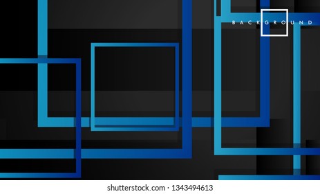 Vector Modern Abstract Squares Backgrounds . with a black green gradient. eps 10 template